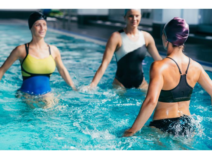 Aqua Aerobic Training in Water Sport Centre
